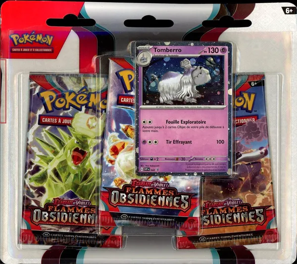 Tripack EV3 Flammes Obsidiennes