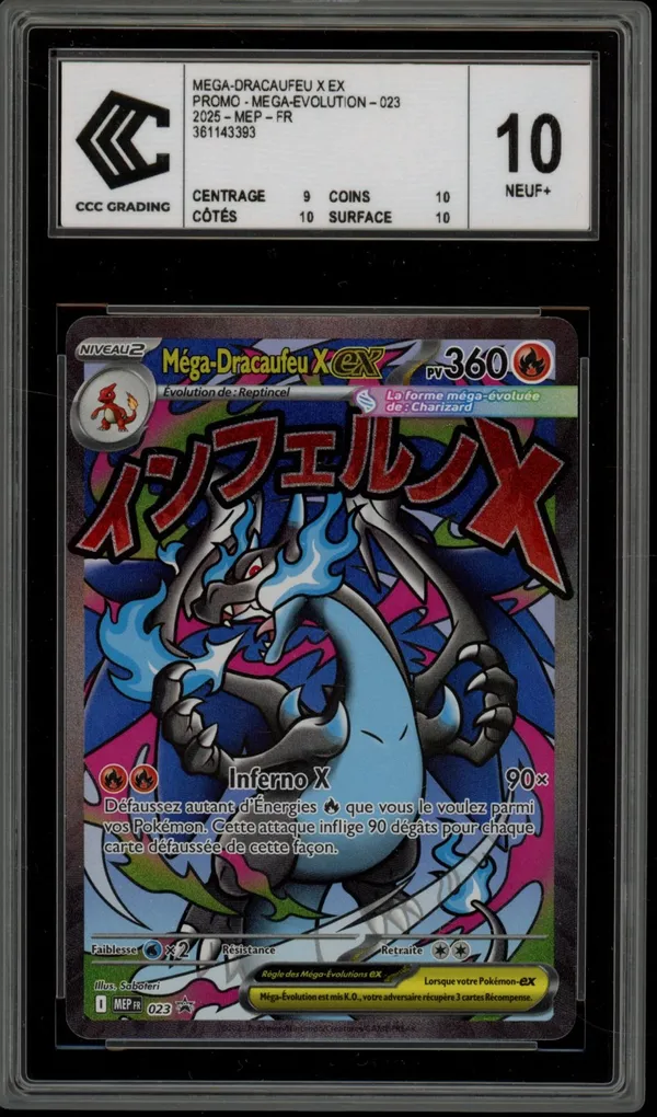 CCC 10 Méga Dracaufeu X Ex
