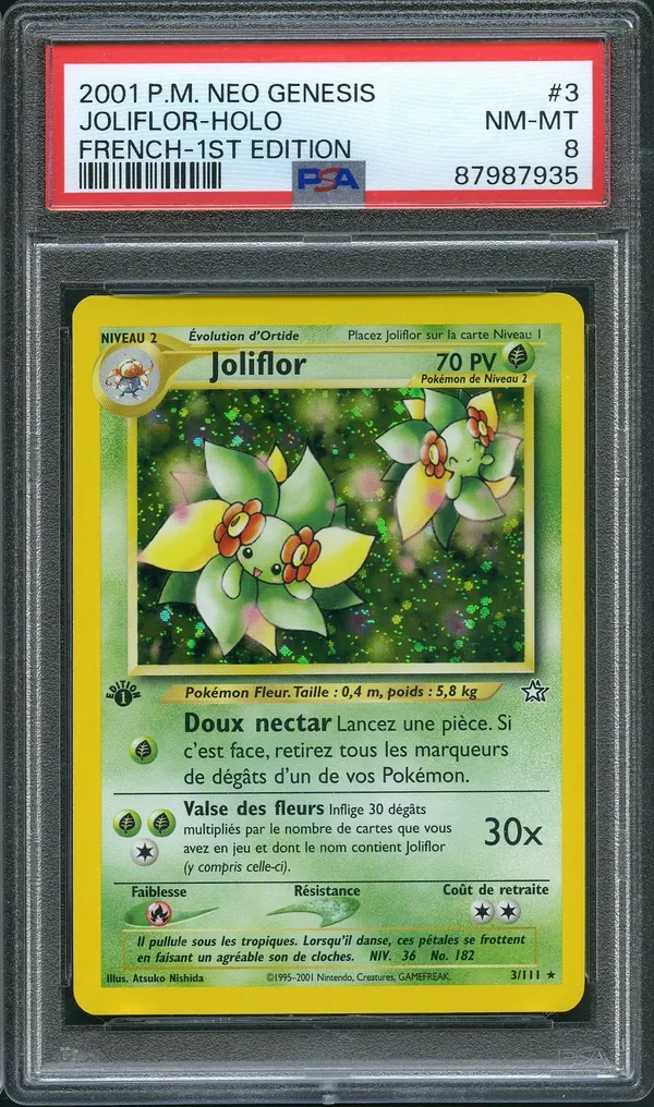 PSA 8 Joliflor Holo
