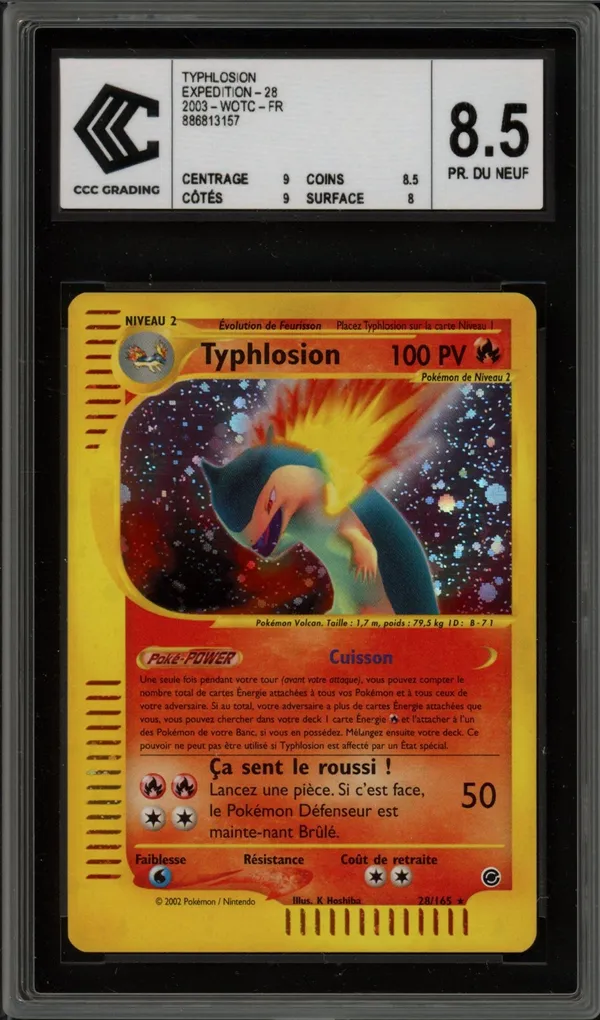 CCC 8.5 Typhlosion Holo