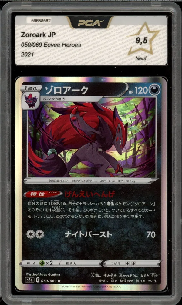 PSA 10 N's Zoroark Ex