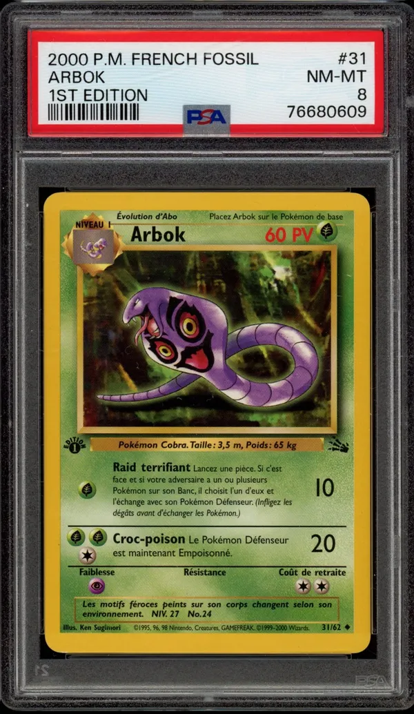 PSA 8 Arbok