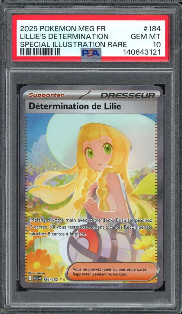 PSA 10 Détermination de Lilie
