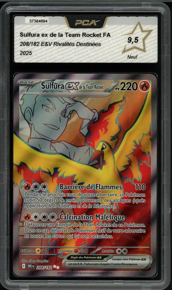 PCA 9.5 Sulfura Ex de la Team Rocket