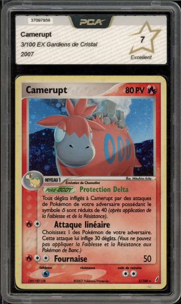 PCA 7 Camerupt Holo