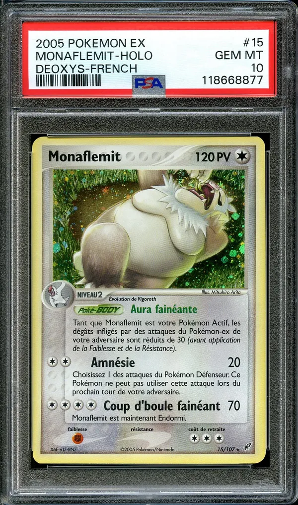 PSA 10 Monaflèmit Holo