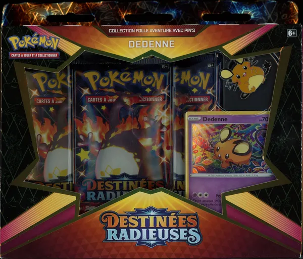 Coffret Pin's EB4.5 Destinées Radieuses