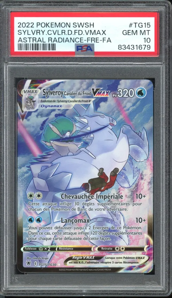 PSA 10 Sylveroy Cavalier du Froid VMax