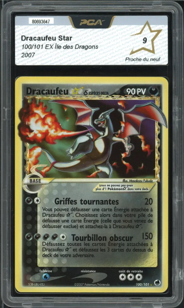 PCA 9 Dracaufeu Gold Star