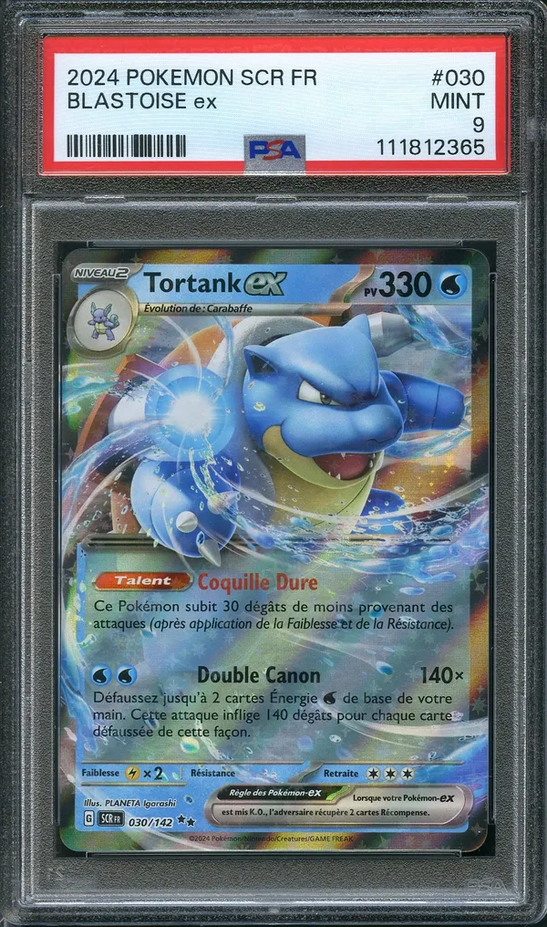 PSA 9 Tortank Ex