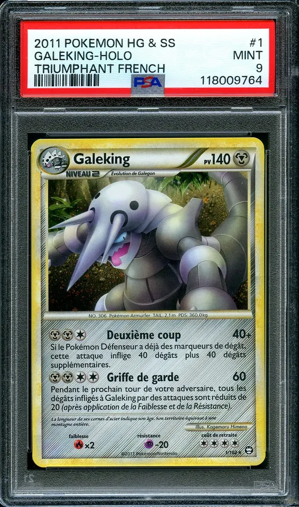 PSA 9 Galeking Holo