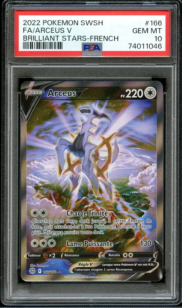 PSA 10 Arceus V