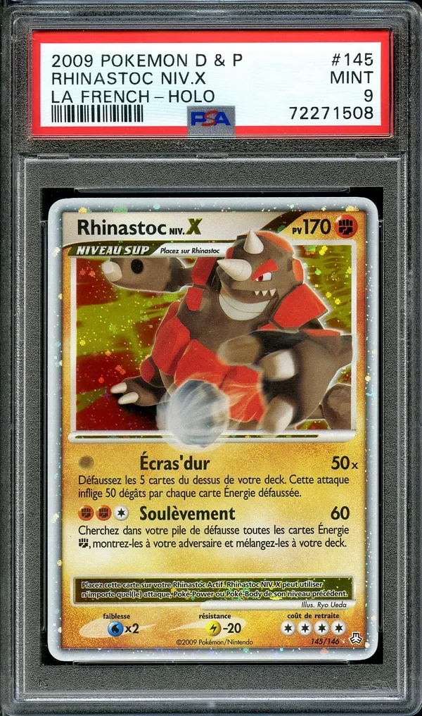 PSA 9 Rhinastoc Niv. X