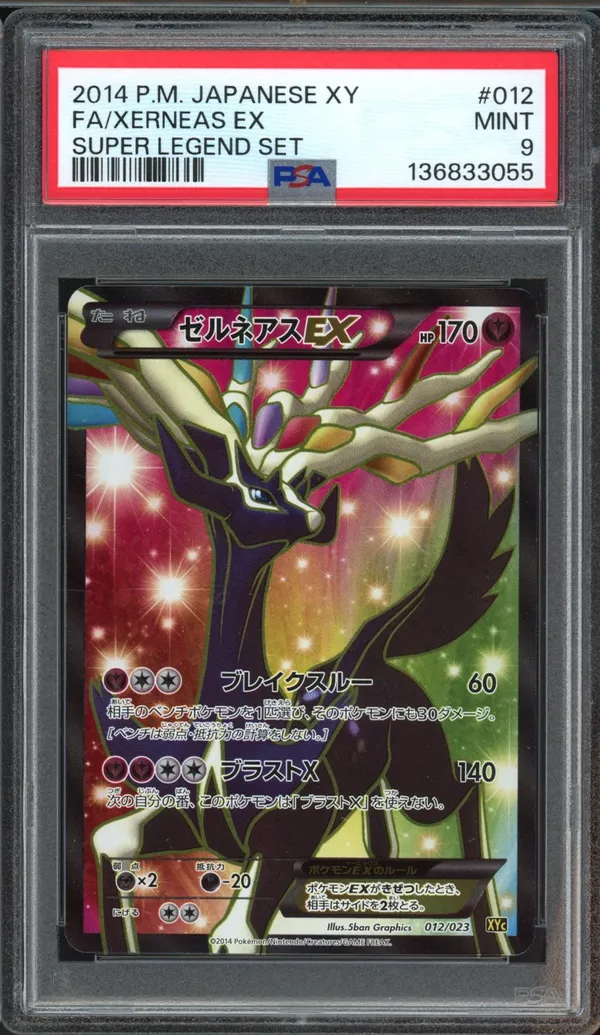 PSA 9 Xerneas Ex