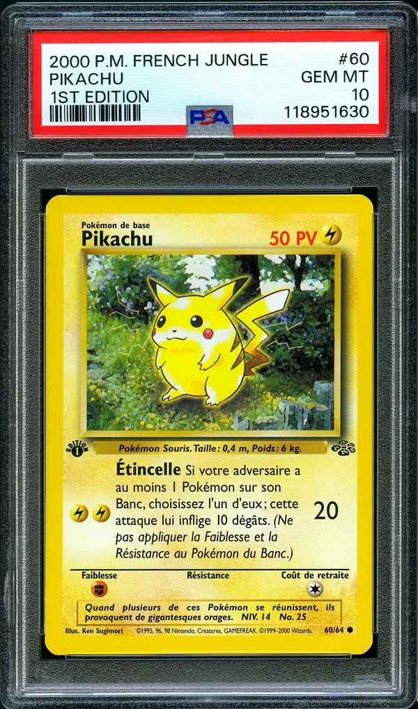 PSA 10 Pikachu