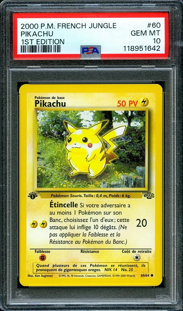 PSA 10 Pikachu