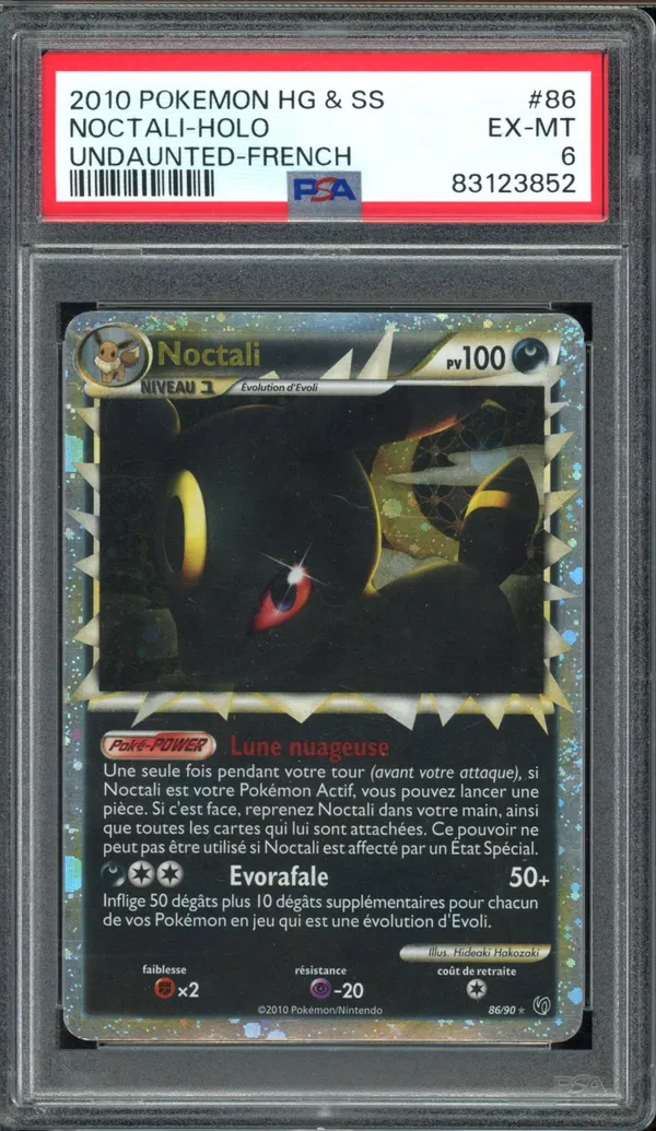 PSA 6 Noctali Holo Prime