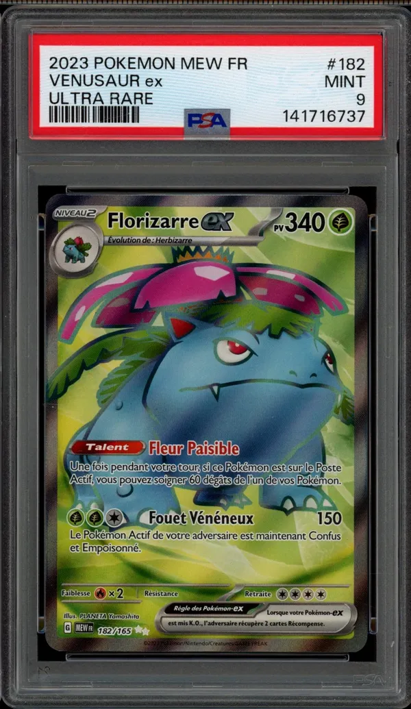 PSA 9 Florizarre Ex
