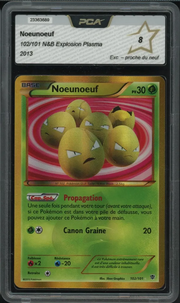 PCA 8 Noeunoeuf Holo Gold