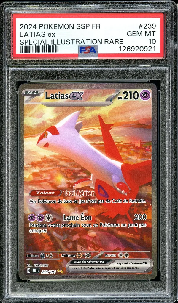 PSA 10 Latias Ex