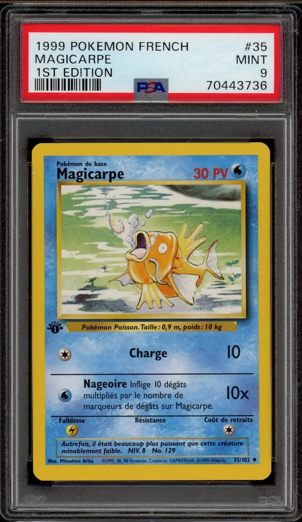 PSA 9 Magicarpe