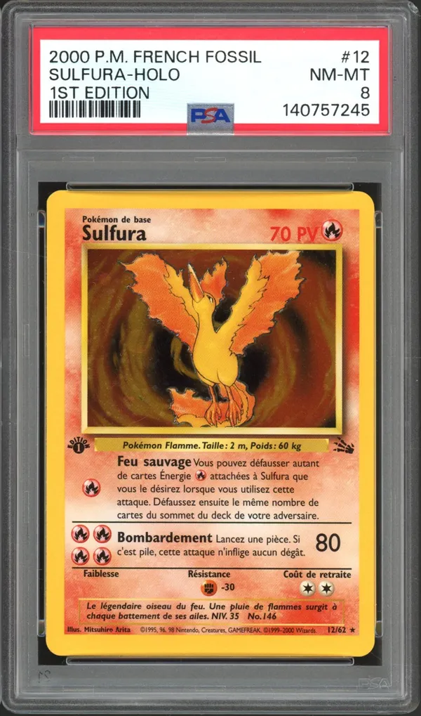 PSA 8 Sulfura Holo
