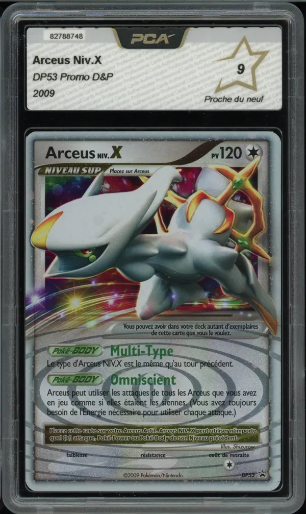 PCA 9 Arceus Niv. X