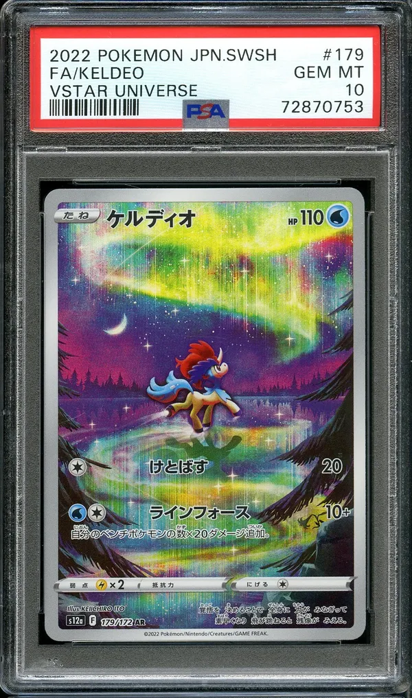 PSA 10 Keldeo