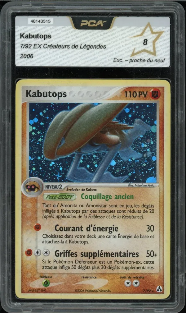 PCA 8 Kabutops Holo