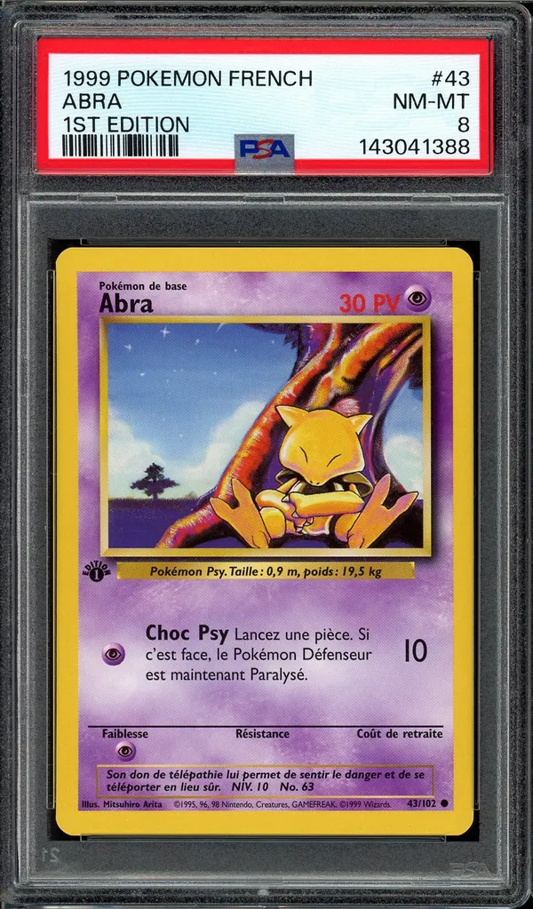 PSA 8 Abra