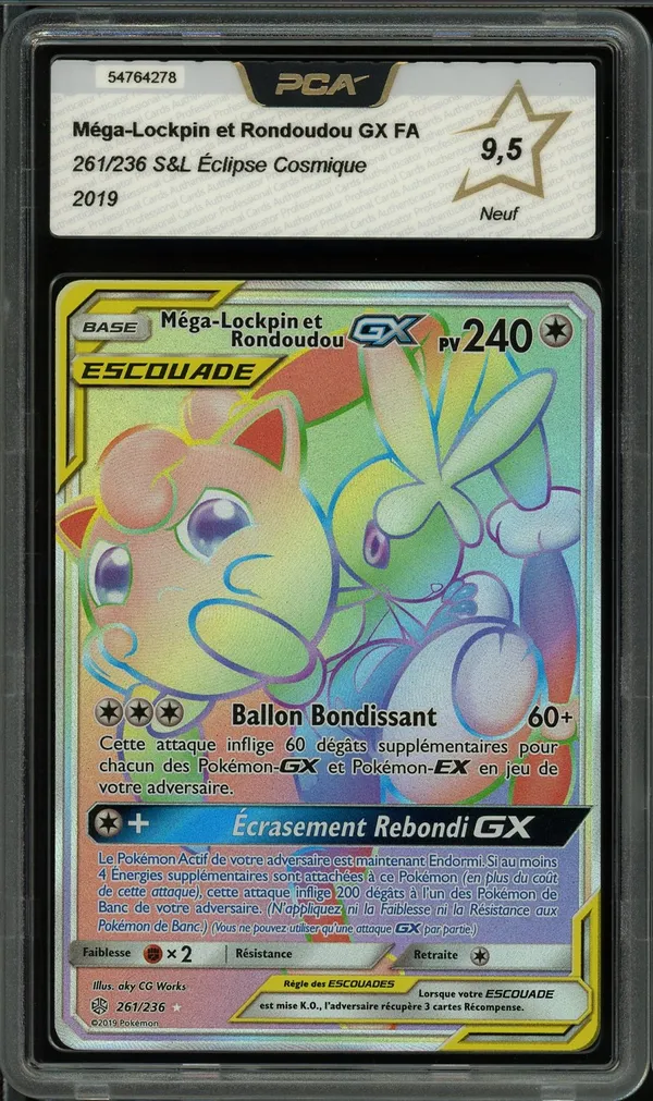 PCA 9.5 Méga-Lockpin et Rondoudou Gx Rainbow