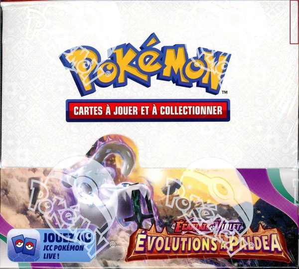 Display EV2 Evolutions à Paldea