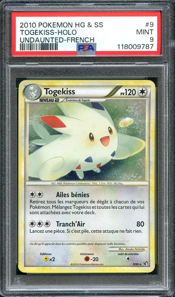 PSA 9 Togekiss Holo