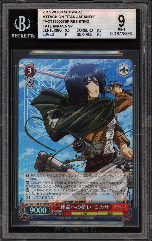 BGS 9 Fate Mikasa
