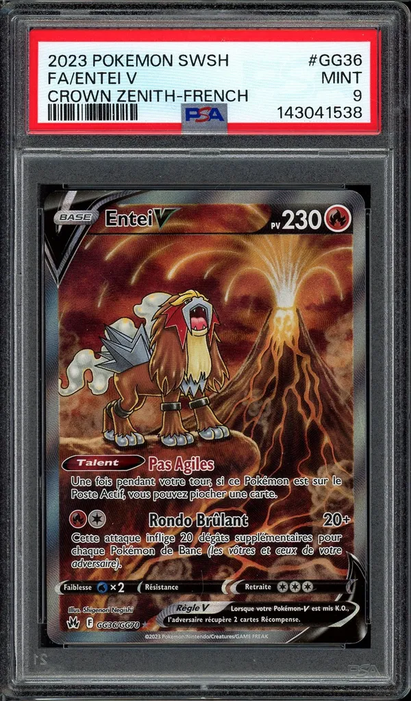 PSA 9 Entei V