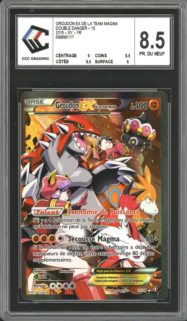 CCC 8.5 Groudon Ex