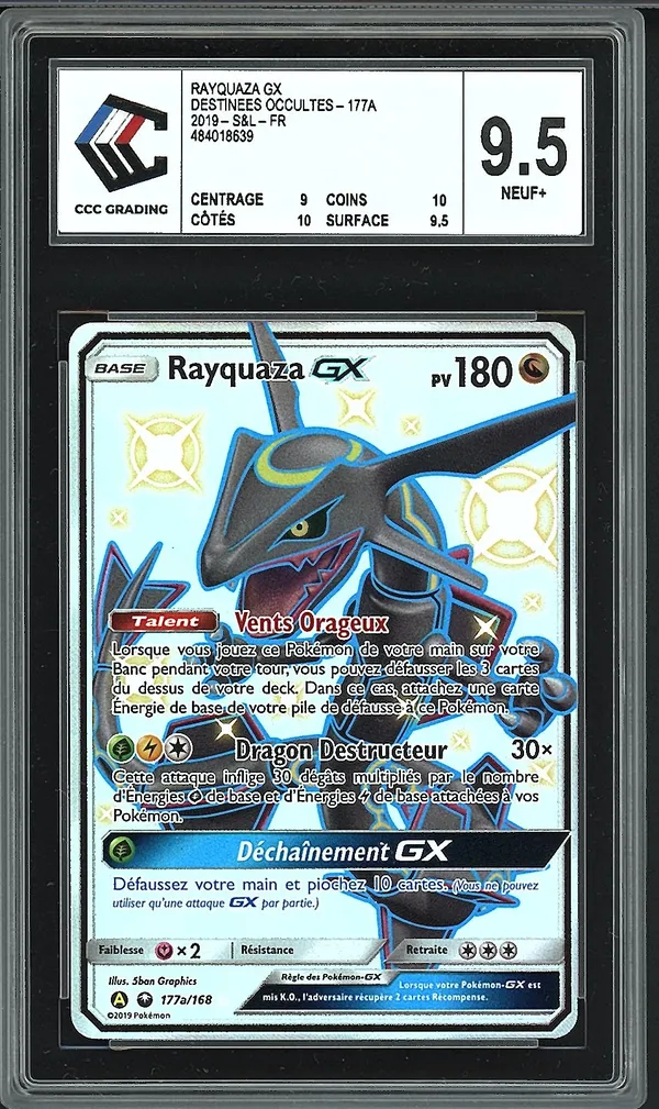CCC 9.5 Rayquaza Gx Shiny