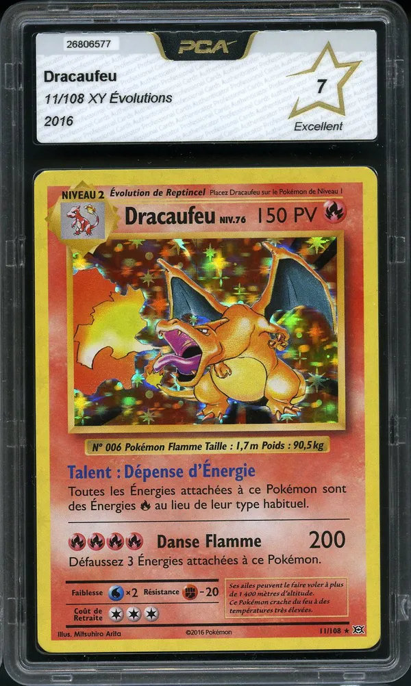 PCA 7 Dracaufeu Holo