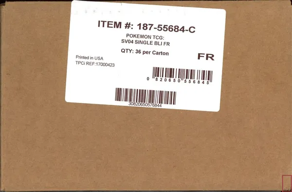 Case Booster Blister EV4 Faille Paradoxe