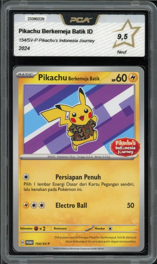PCA 9.5 Pikachu