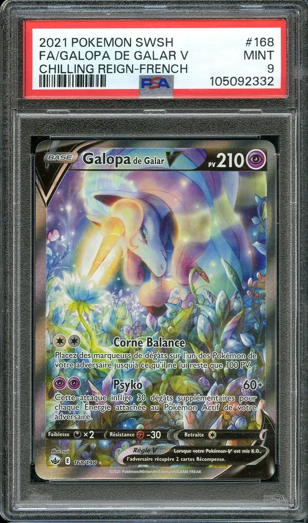 PSA 9 Galopa de Galar V