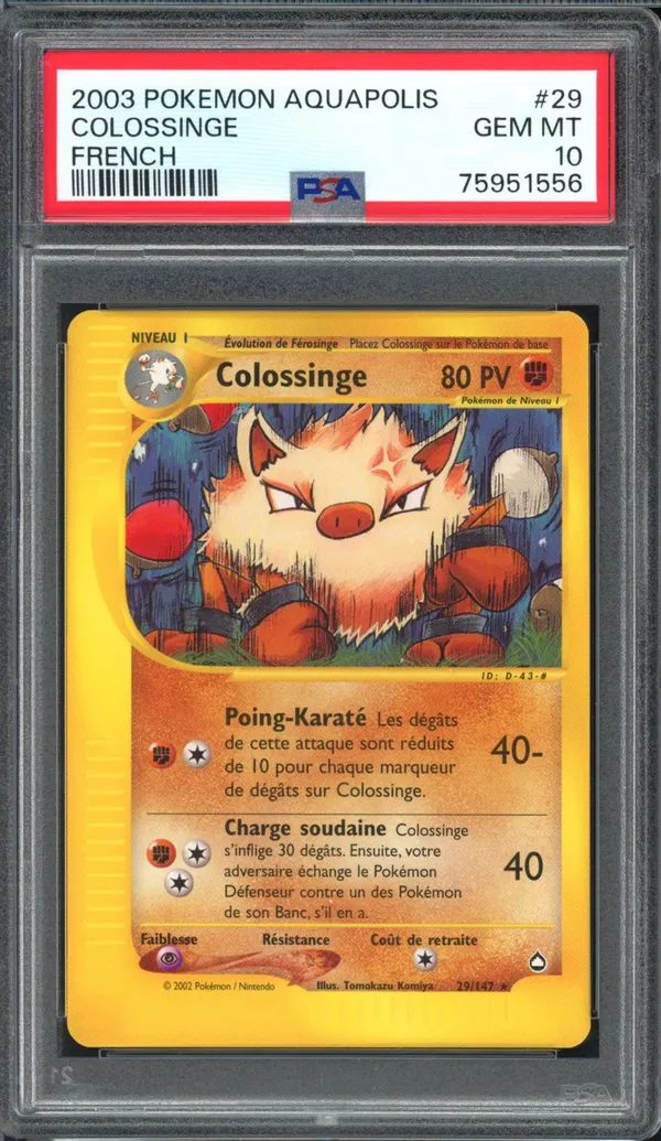 PSA 10 Colossinge