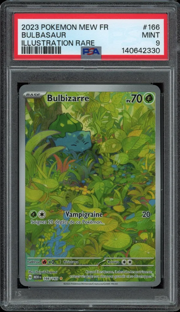 PSA 9 Bulbizarre