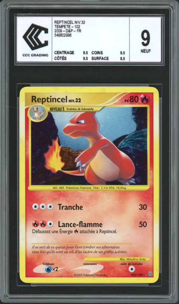 CCC 9 Reptincel Holo