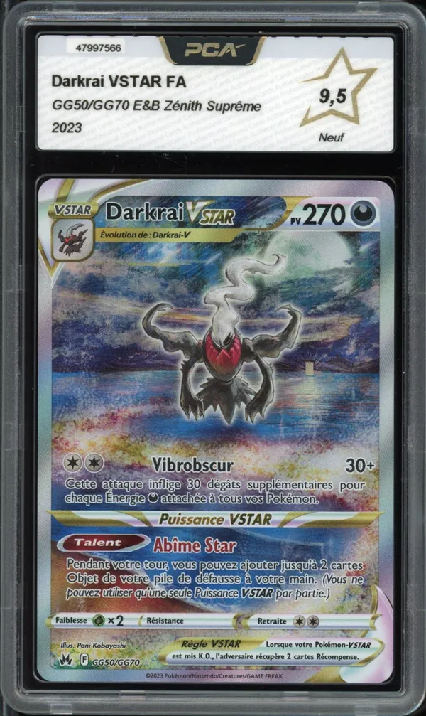 PCA 9.5 Darkrai VStar