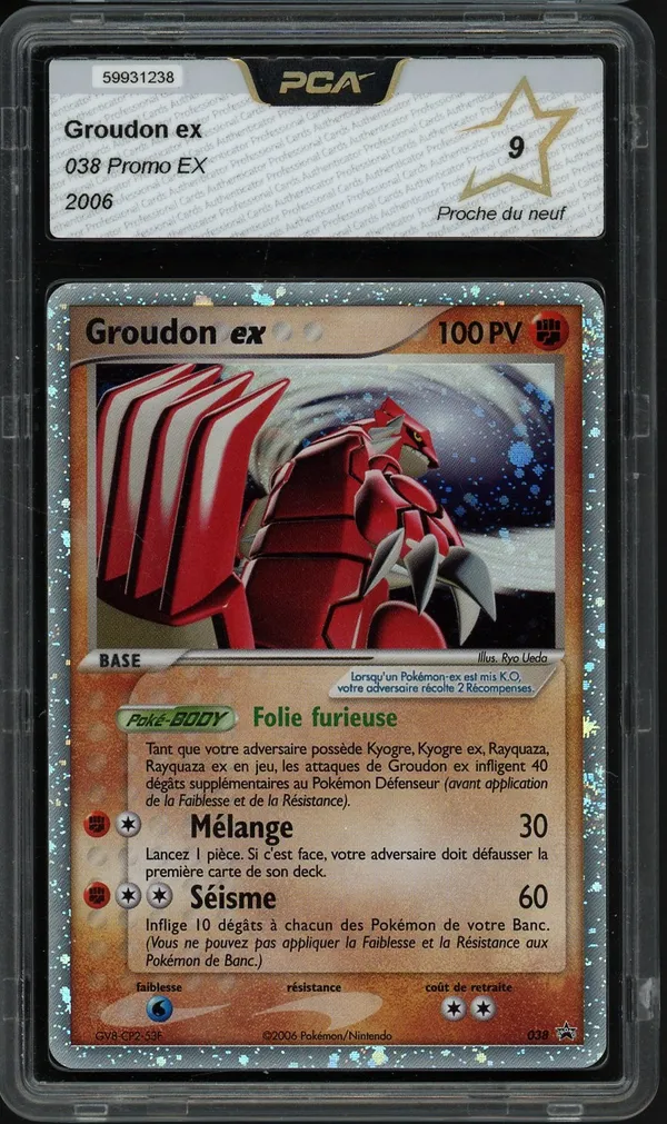 PCA 9 Groudon Ex