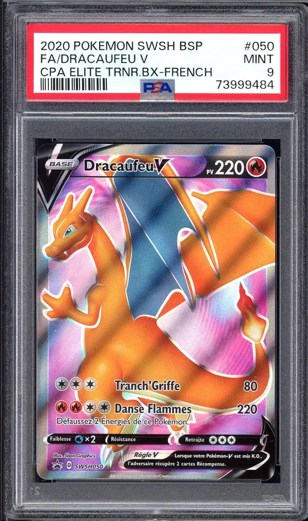 PSA 9 Dracaufeu V