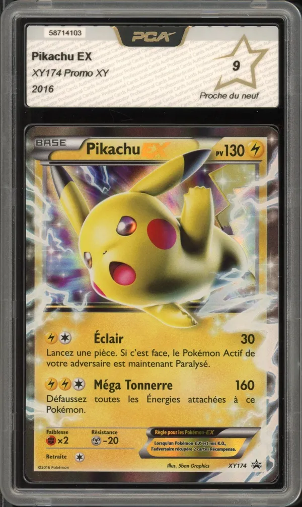 PCA 9 Pikachu Ex