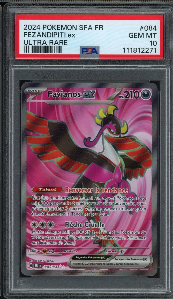 PSA 10 Favianos Ex