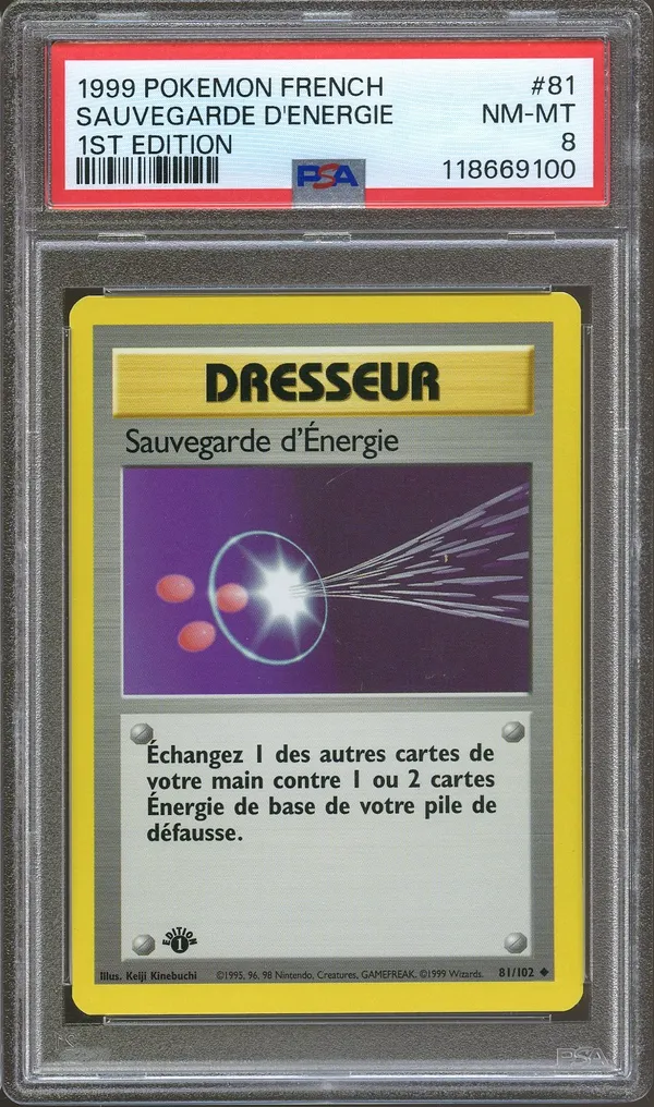 PSA 8 Sauvegarde d'Energie